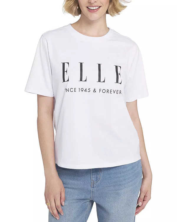 Футболка с логотипом в стиле Get the Look Elle Collection, белый
Футболка с логотипом в стиле Get the Look Elle Collection, белый