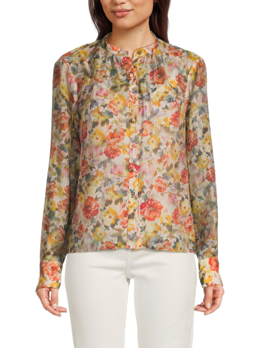 Рубашка с длинным рукавом с цветочным принтом Mikael Aghal, цвет Coral Multi
Рубашка с длинным рукавом с цветочным принтом Mikael Aghal, цвет Coral Multi