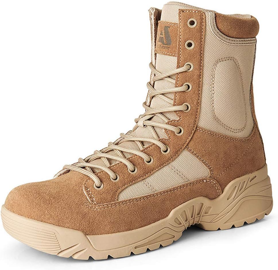 Военные тактические ботинки Bitiger 18 см с дышащей легкой конструкцией, мужские армейские джунгли, пустынная обувь на щиколотку для мужчин, коричневый
Военные тактические ботинки Bitiger 18 см с дышащей легкой конструкцией, мужские армейские джунгли, пустынная обувь на щиколотку для мужчин, коричневый