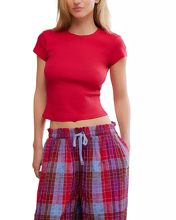 Подожди минутку, детка, футболка Free People, красный
Подожди минутку, детка, футболка Free People, красный