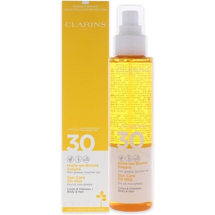 Солнцезащитное масло Spf 30 150мл, Clarins
Солнцезащитное масло Spf 30 150мл, Clarins