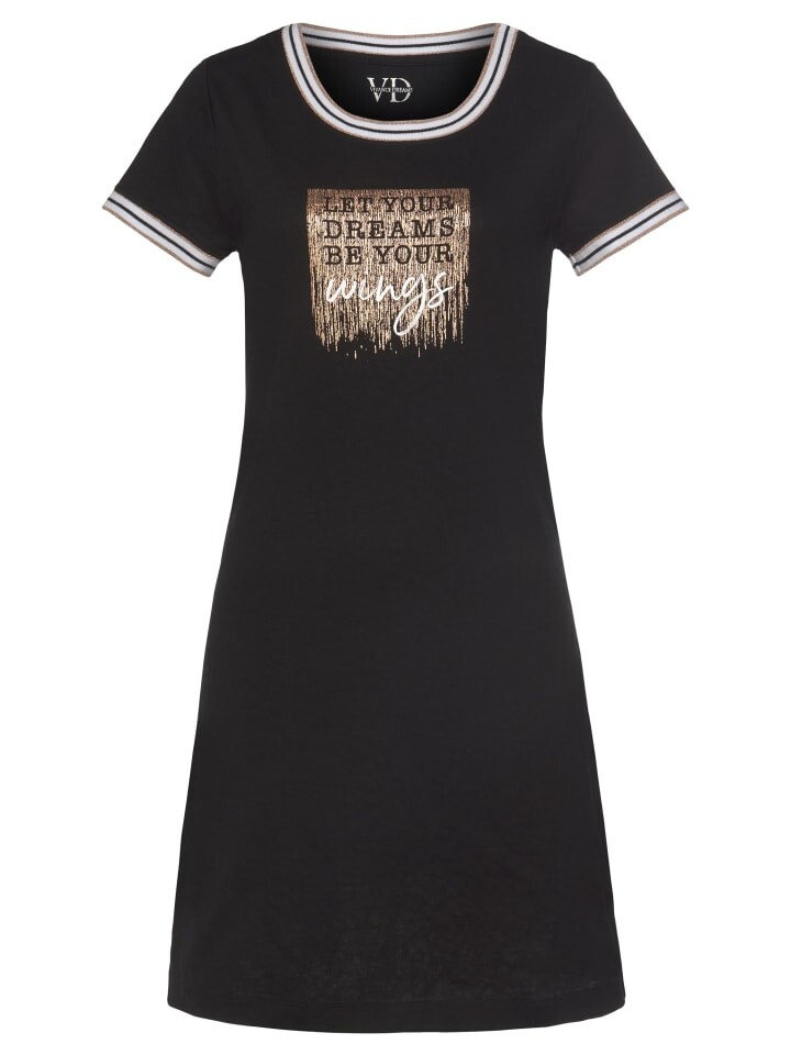 Ночная рубашка VIVANCE DREAMS, черный
Ночная рубашка VIVANCE DREAMS, черный