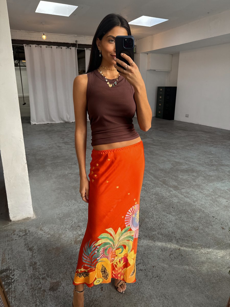 Юбка Never Fully Dressed RIO DORRIS SKIRT, Orange
Юбка Never Fully Dressed RIO DORRIS SKIRT, Orange
