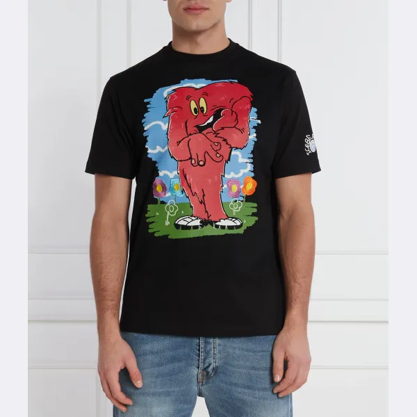 Футболка стандартного кроя Iceberg, черный
Футболка стандартного кроя Iceberg, черный