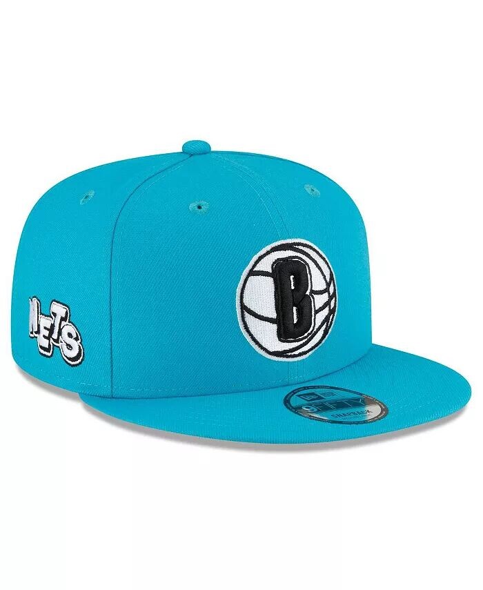 Мужская бирюзовая регулируемая кепка Brooklyn Nets 2023/24 City Edition Alternate 9FIFTY Snapback New Era, синий
Мужская бирюзовая регулируемая кепка Brooklyn Nets 2023/24 City Edition Alternate 9FIFTY Snapback New Era, синий