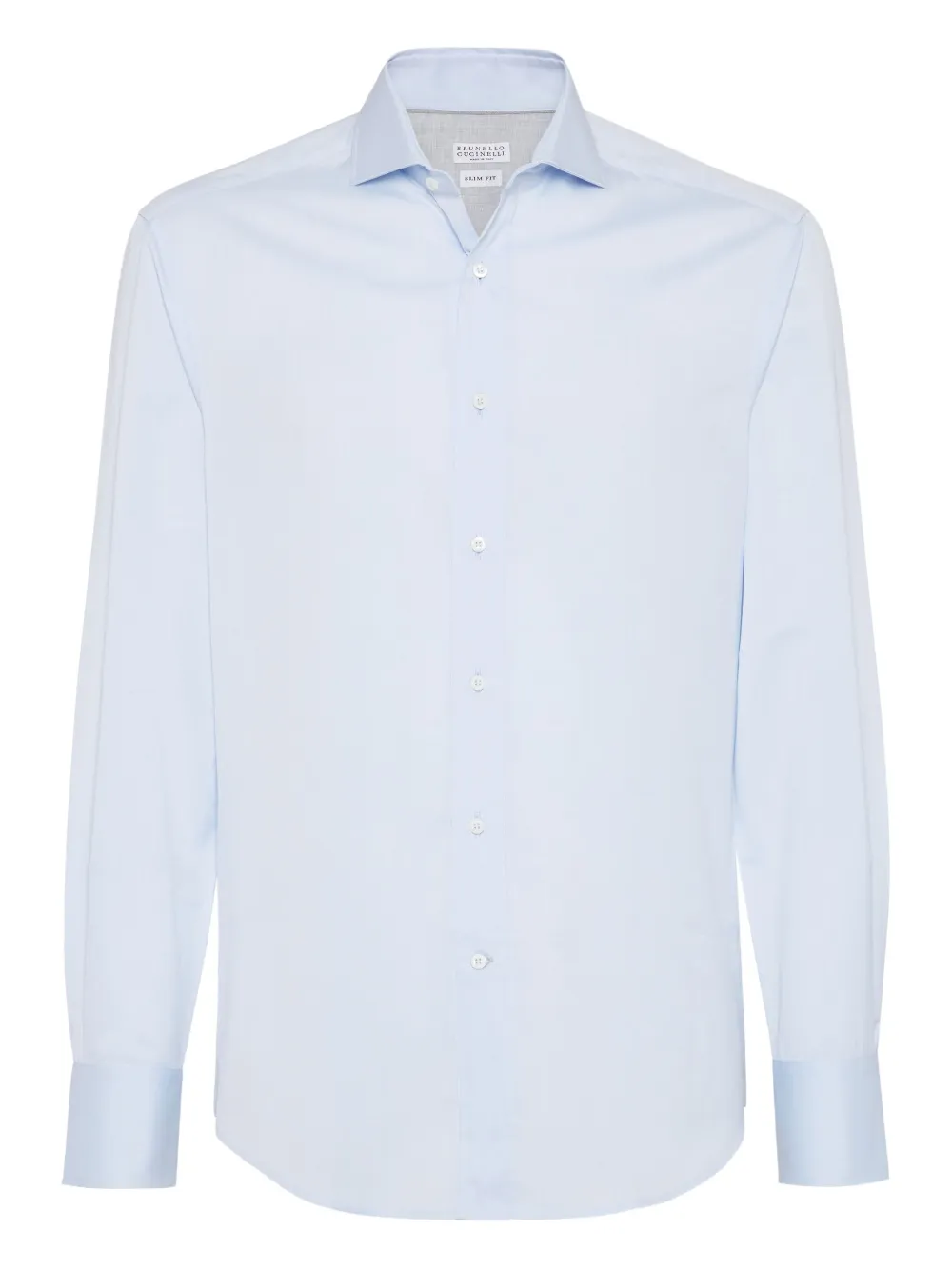 Саржевая рубашка Brunello Cucinelli, синий
Саржевая рубашка Brunello Cucinelli, синий