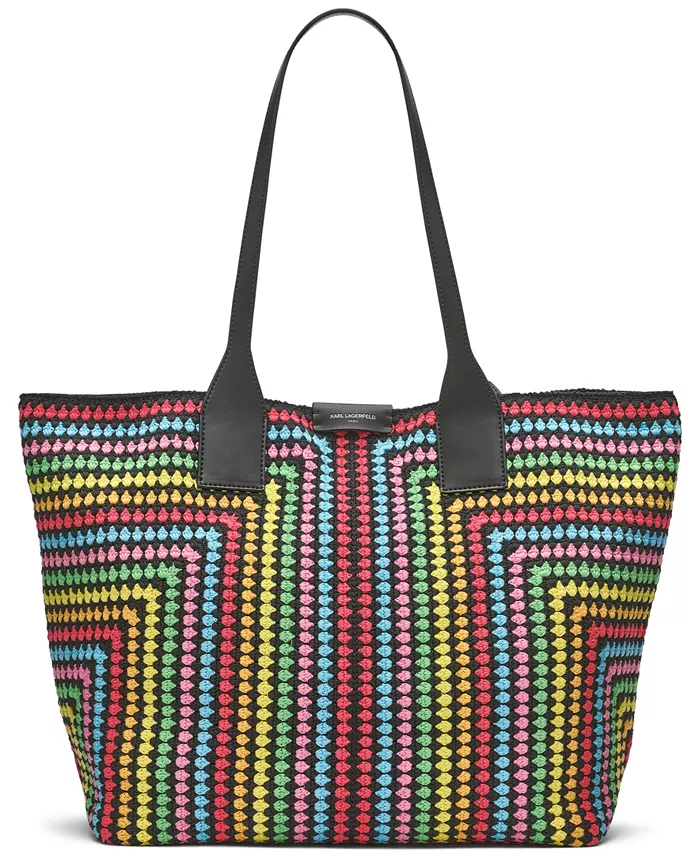 Большая сумка-тоут Henriette KARL LAGERFELD PARIS, черный
Большая сумка-тоут Henriette KARL LAGERFELD PARIS, черный