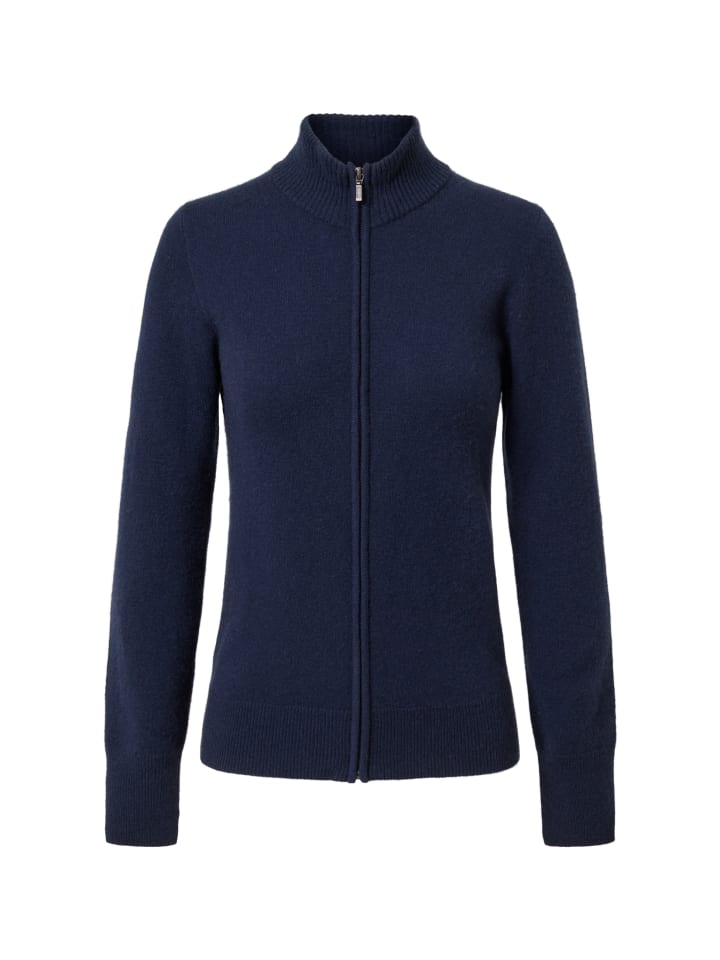 Кардиган на молнии темно-синего цвета CASH-MERE.CH
Кардиган на молнии темно-синего цвета CASH-MERE.CH