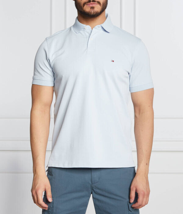 Поло мужское Tommy Hilfiger с коротким рукавом, голубой
Поло мужское Tommy Hilfiger с коротким рукавом, голубой