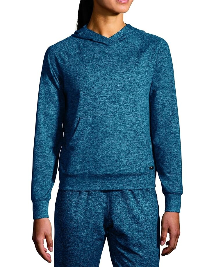 Худи Brooks Luxe, цвет Heather Moroccan Blue
Худи Brooks Luxe, цвет Heather Moroccan Blue
