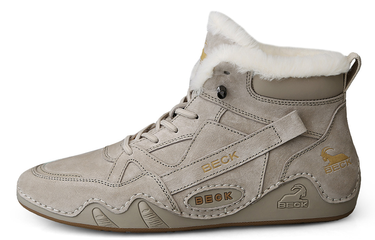 Мужские повседневные туфли с высоким берцем и дышащей амортизацией BECK, Sand 
Мужские повседневные туфли с высоким берцем и дышащей амортизацией BECK, Sand