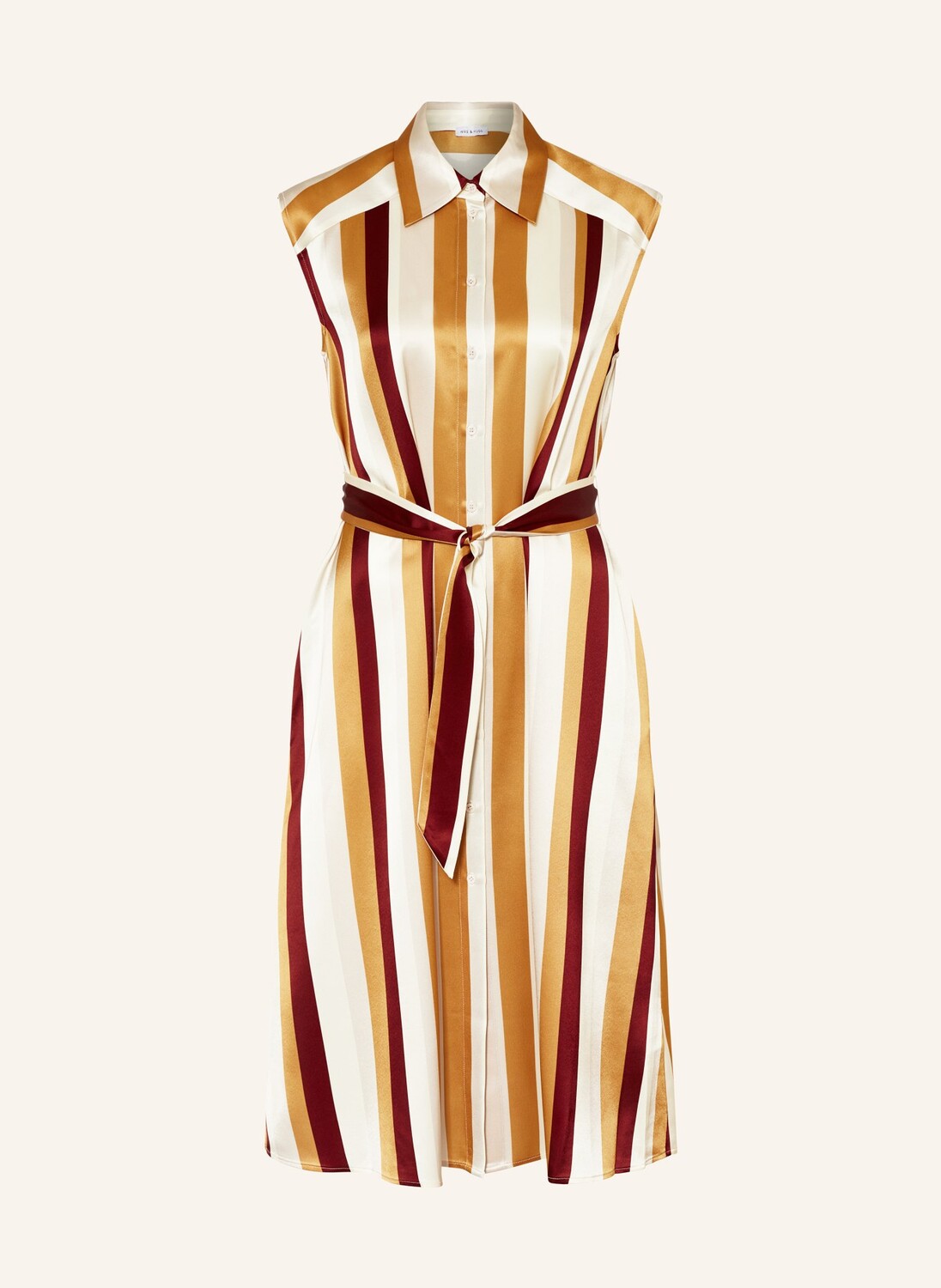 Атласное платье-рубашка Mrs & Hugs, бежевый
Атласное платье-рубашка Mrs & Hugs, бежевый