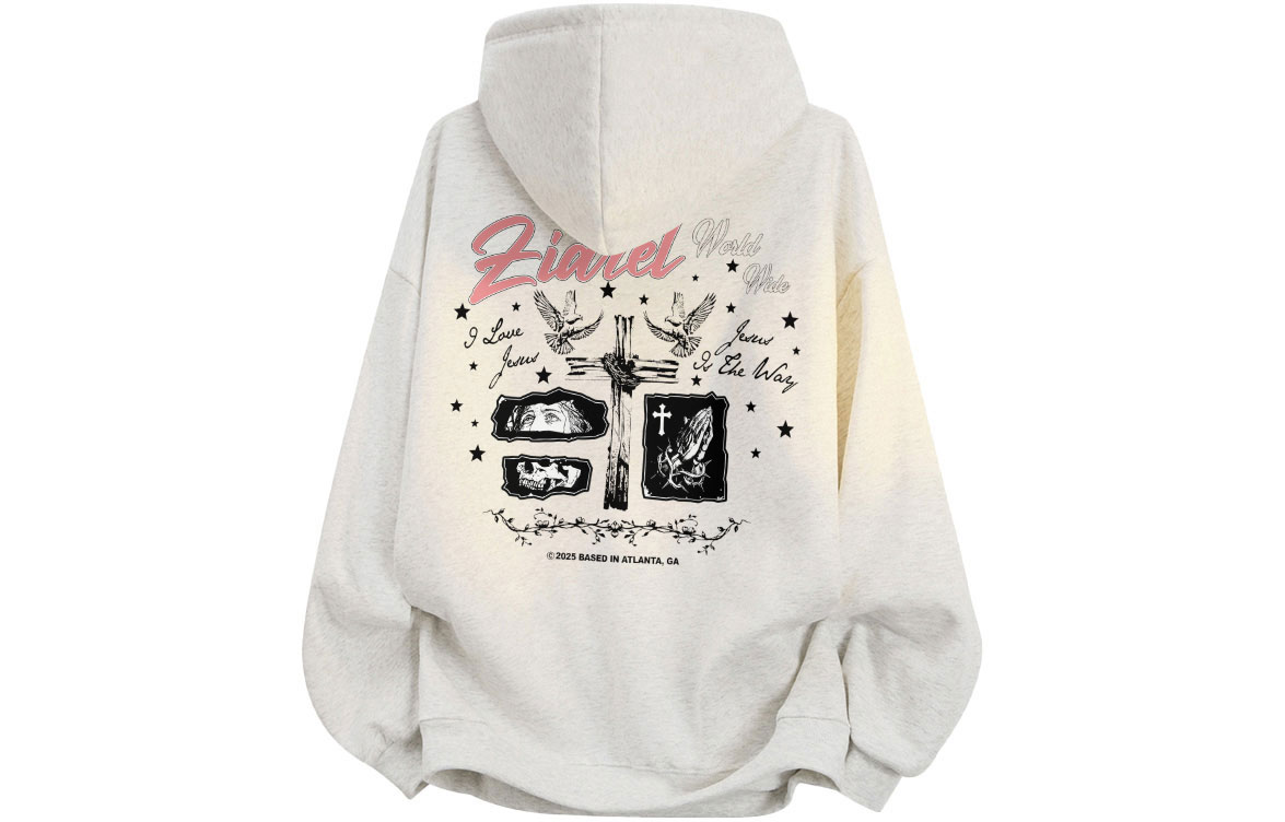 Толстовка Unisex Hooded Moderate Heavyweight ZIAREL, белый heather серый
Толстовка Unisex Hooded Moderate Heavyweight ZIAREL, белый heather серый