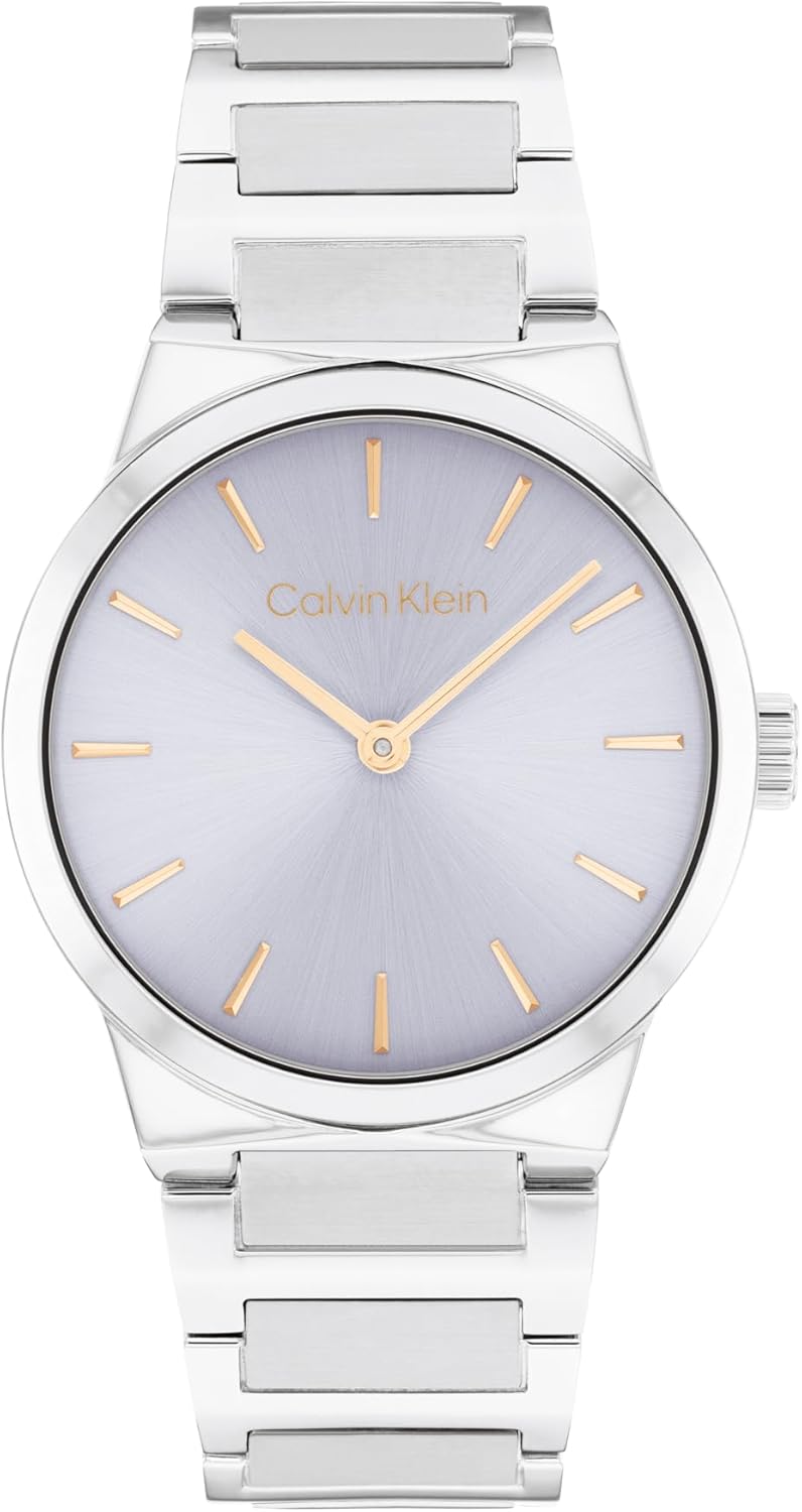 Женские часы Calvin Klein CK Linear Elegance - 32 мм, 2 часа, кварцевый, тонкий - браслет из нержавеющей стали - модные часы премиум-класса на все случаи жизни - подарок для нее, Purple
Женские часы Calvin Klein CK Linear Elegance - 32 мм, 2 часа, кварцевый, тонкий - браслет из нержавеющей стали - модные часы премиум-класса на все случаи жизни - подарок для нее, Purple