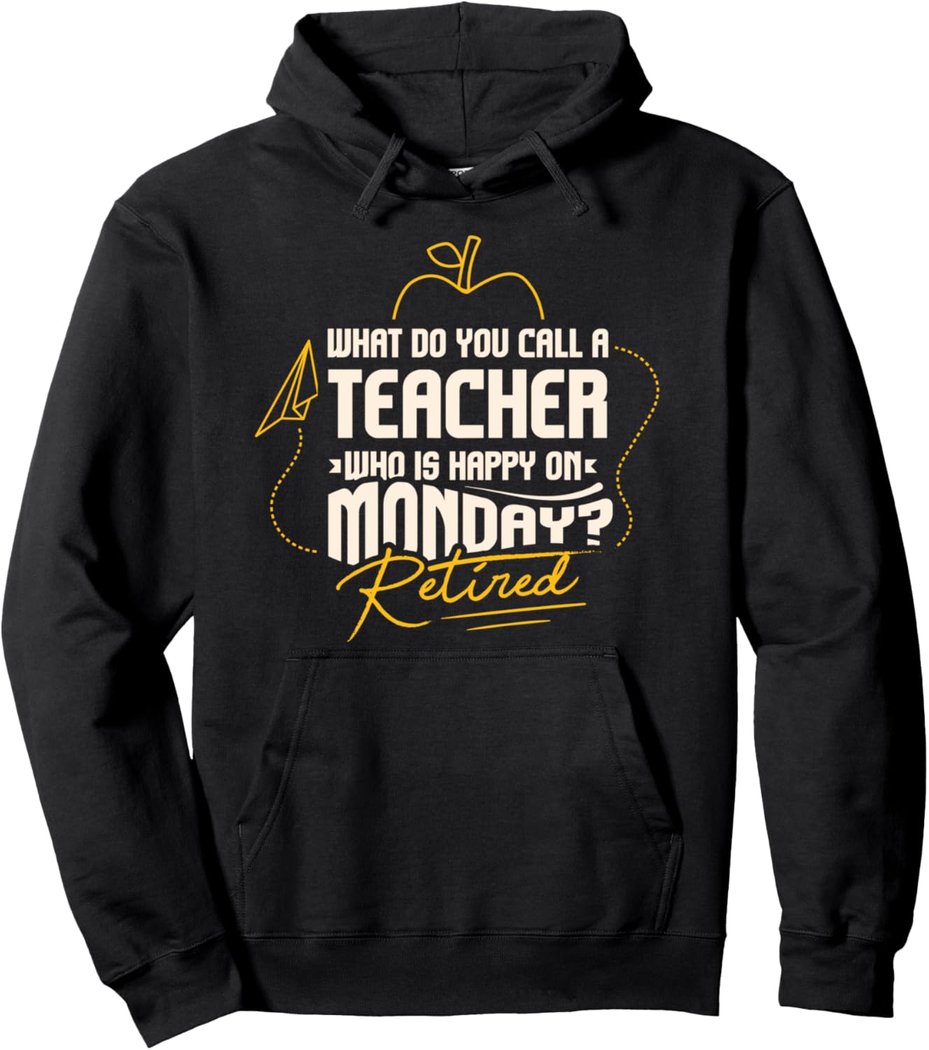 Худи Учитель на пенсии: Счастливого понедельника!, черный, размер S Teacher Gifts & Teacher Accessories
Худи Учитель на пенсии: Счастливого понедельника!, черный, размер S Teacher Gifts & Teacher Accessories