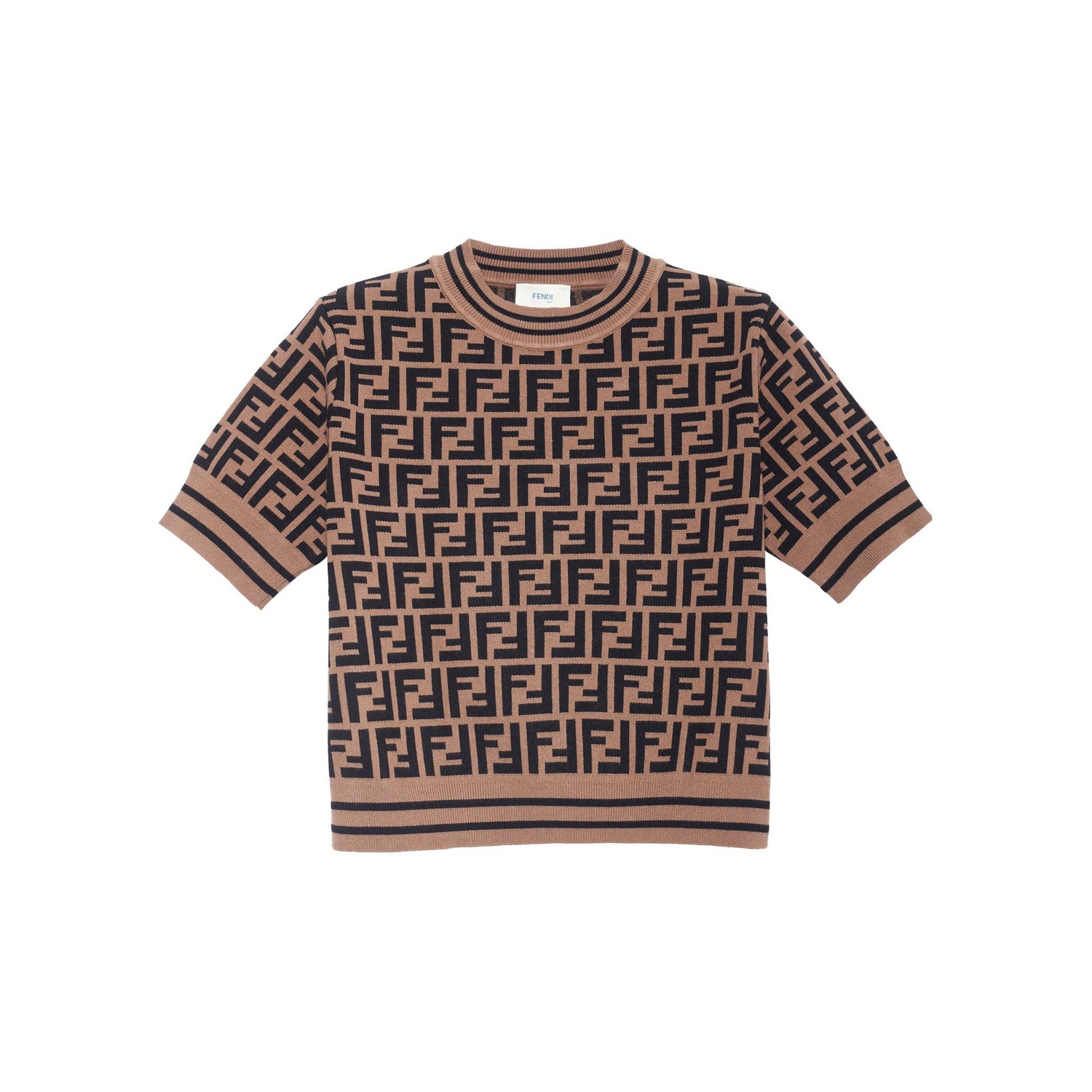 Детский свитер FENDI, коричневый
Детский свитер FENDI, коричневый
