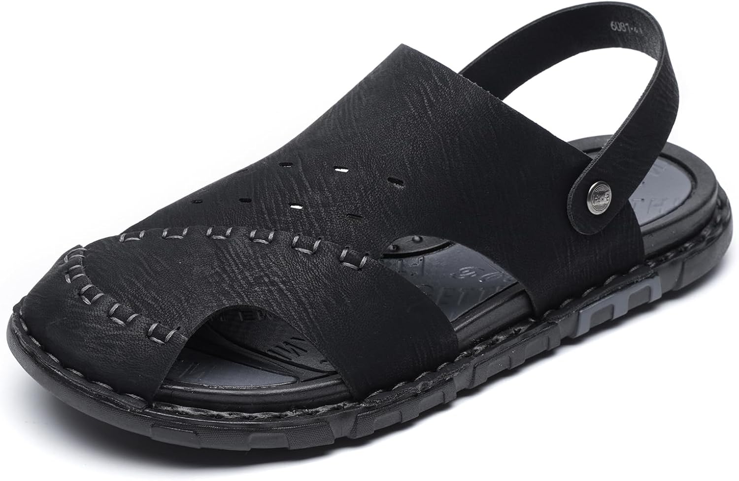 Сандалии LUODENGLANG для мужчин, для дома и улицы, пляжные, повседневные, с закрытым носком, водонепроницаемые кожаные слипоны, универсальные, спортивные, ручной работы, мягкие, черный
Сандалии LUODENGLANG для мужчин, для дома и улицы, пляжные, повседневные, с закрытым носком, водонепроницаемые кожаные слипоны, универсальные, спортивные, ручной работы, мягкие, черный