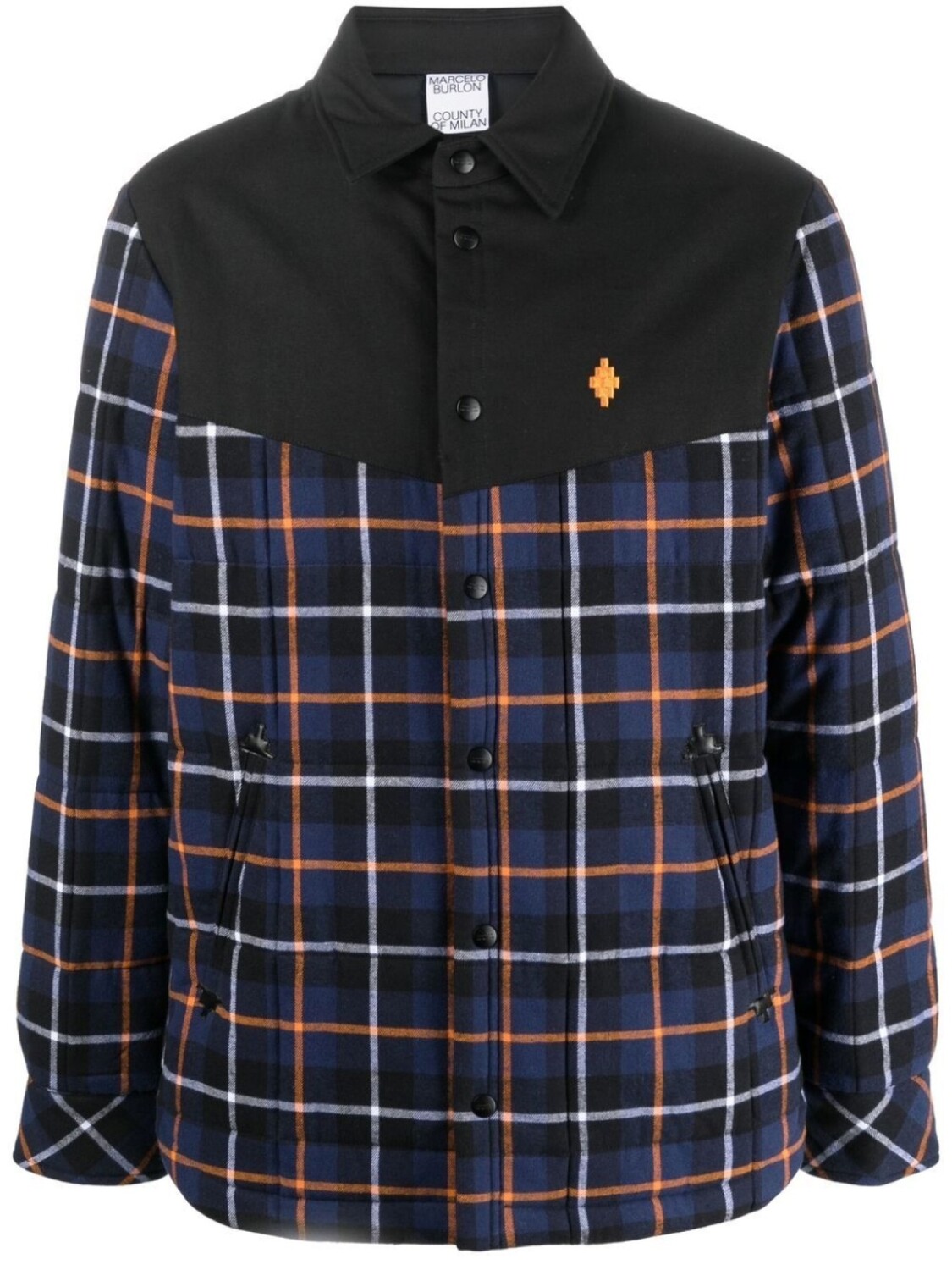 Marcelo Burlon County of Milan клетчатая куртка с длинными рукавами, синий
Marcelo Burlon County of Milan клетчатая куртка с длинными рукавами, синий