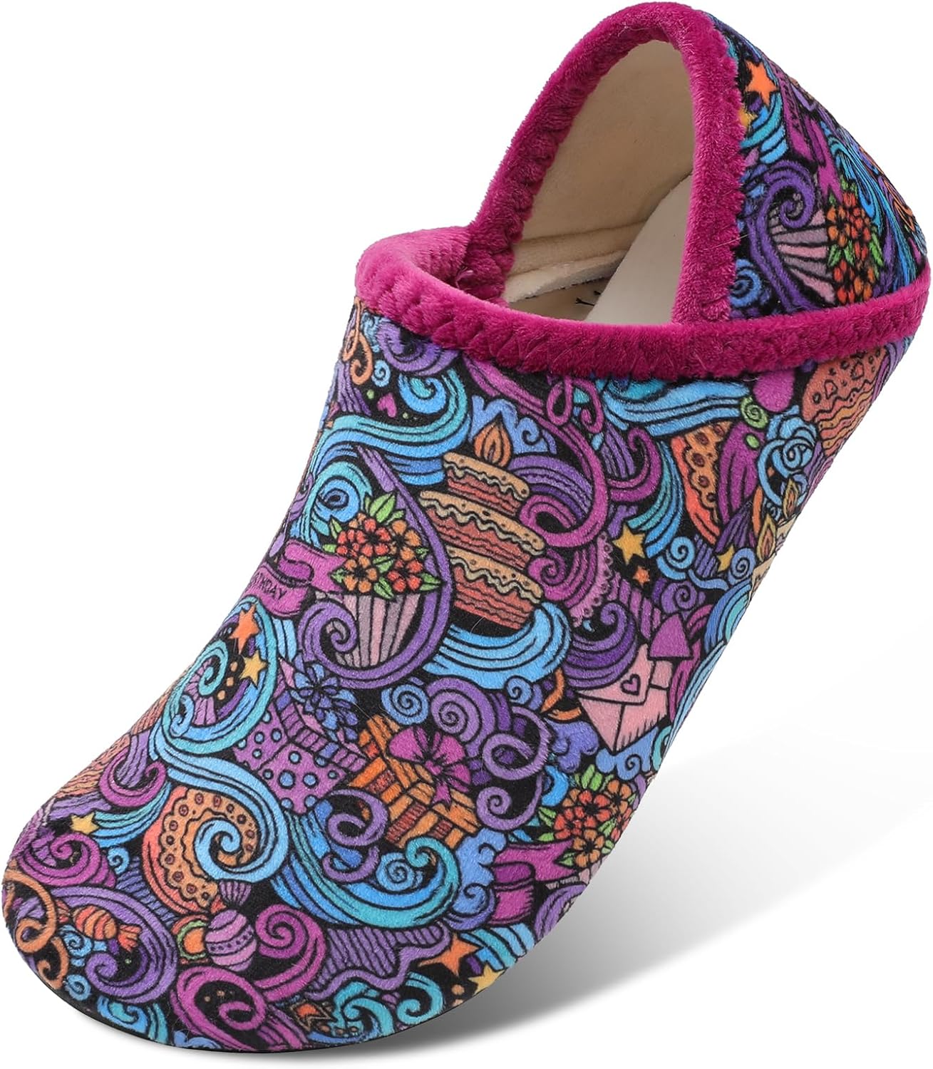 Унисекс тапочки Scurtain для взрослых с резиновой подошвой, фиолетовый
Унисекс тапочки Scurtain для взрослых с резиновой подошвой, фиолетовый