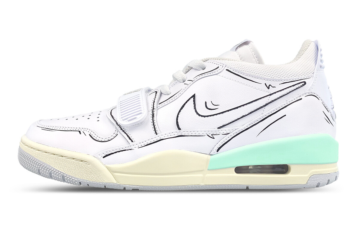 Кроссовки Jordan Legacy 312 Vintage Basketball Shoes Men Low-top White/green, белый
Кроссовки Jordan Legacy 312 Vintage Basketball Shoes Men Low-top White/green, белый