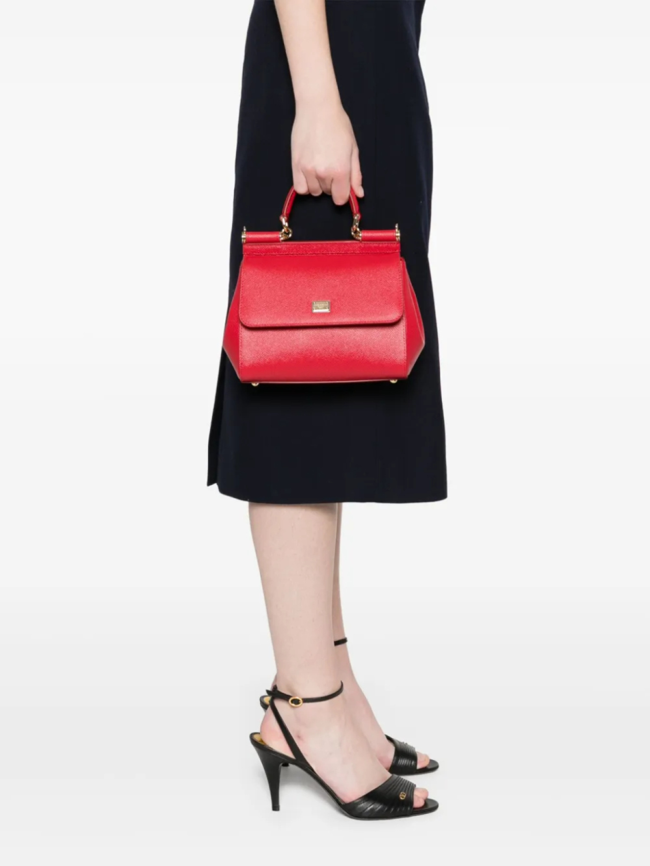 Кожаная сумка-тоут Dolce & Gabbana, красный
Кожаная сумка-тоут Dolce & Gabbana, красный