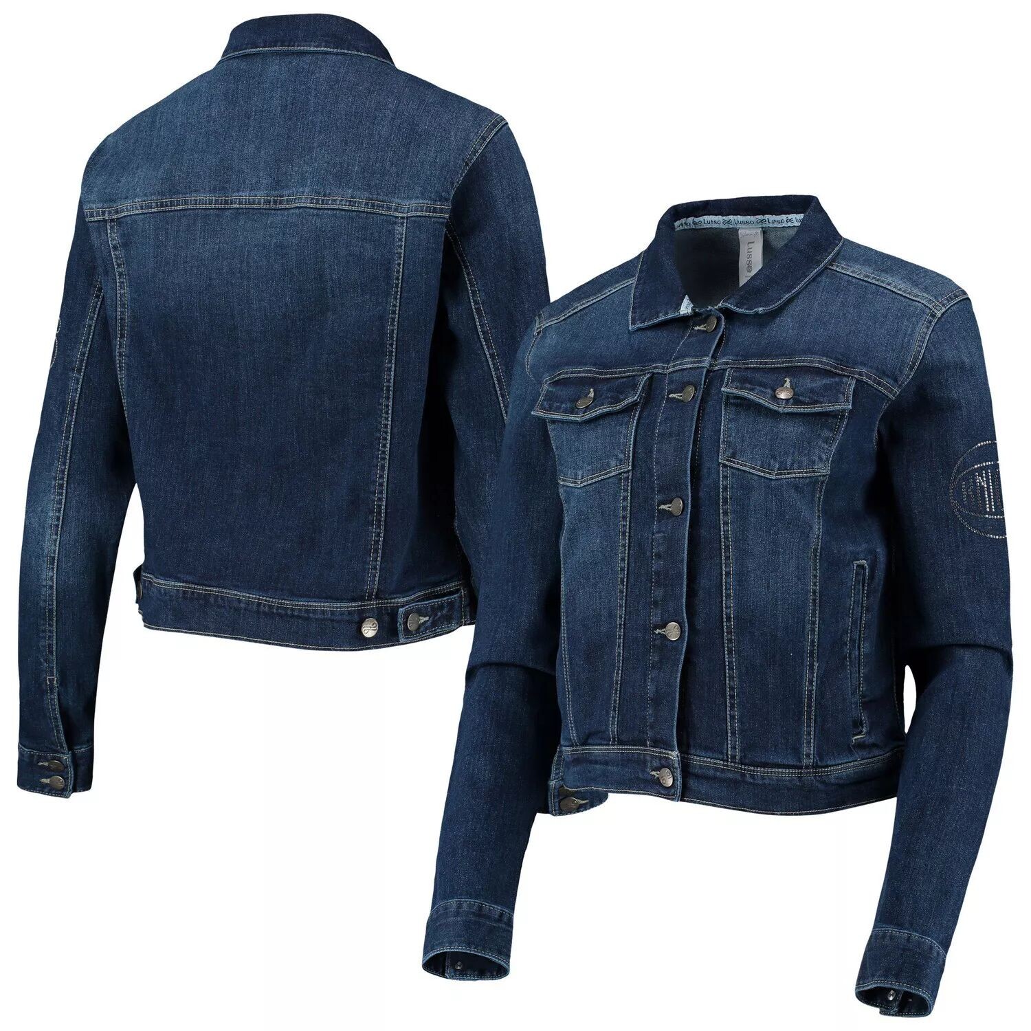 Женская джинсовая куртка на пуговицах Lusso Blue New York Knicks Georgie Crystals, Синий, Женская джинсовая куртка на пуговицах Lusso Blue New York Knicks Georgie Crystals
Женская джинсовая куртка на пуговицах Lusso Blue New York Knicks Georgie Crystals, Синий, Женская джинсовая куртка на пуговицах Lusso Blue New York Knicks Georgie Crystals