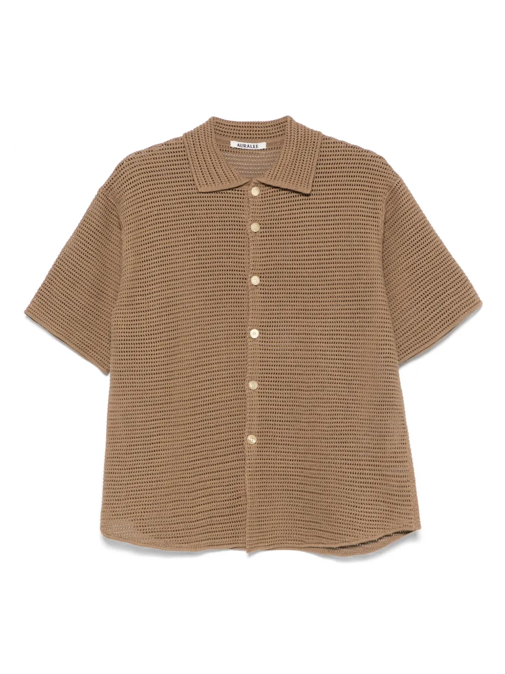 Трикотажная рубашка Auralee, коричневый
Трикотажная рубашка Auralee, коричневый