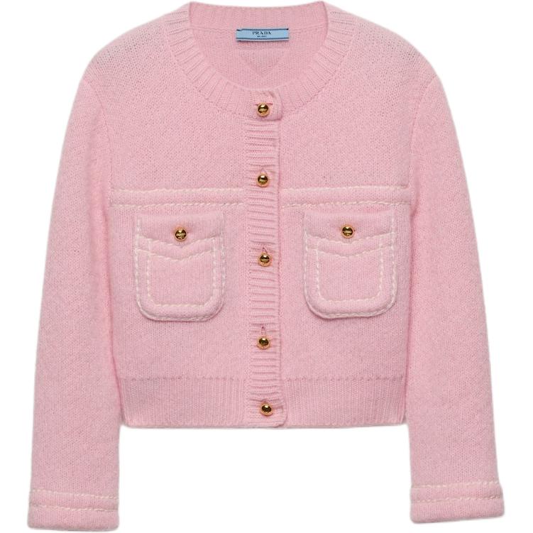 Кашемировый кардиган Prada, розовый
Кашемировый кардиган Prada, розовый
