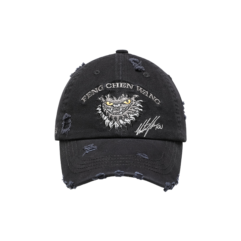 Feng Chen Wang Бейсболка с узором божественного зверя, Black
Feng Chen Wang Бейсболка с узором божественного зверя, Black