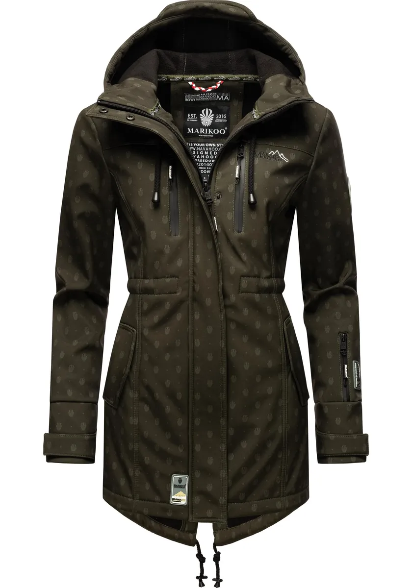 Функциональное пальто Marikoo "Zimtzicke", спортивная парка из софтшелла с капюшоном, оливковый, Зеленый, Функциональное пальто Marikoo "Zimtzicke", спортивная парка из софтшелла с капюшоном, оливковый
Функциональное пальто Marikoo "Zimtzicke", спортивная парка из софтшелла с капюшоном, оливковый, Зеленый, Функциональное пальто Marikoo "Zimtzicke", спортивная парка из софтшелла с капюшоном, оливковый