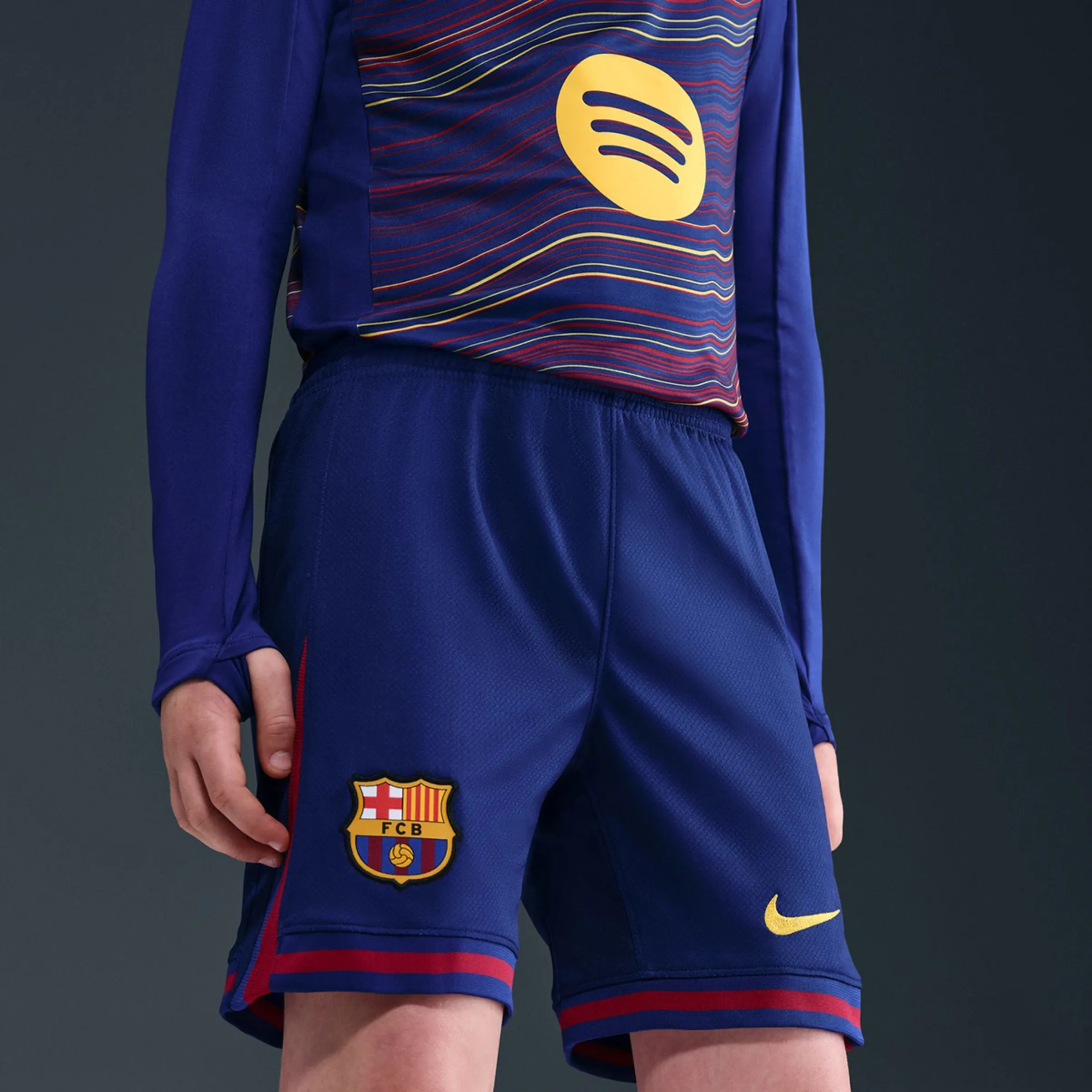 Детские шорты первой формы ФК Барселона 2025-2026 Стадиум Nike, синий/бордовый
Детские шорты первой формы ФК Барселона 2025-2026 Стадиум Nike, синий/бордовый