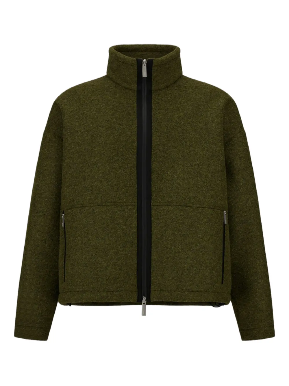 Куртка на молнии с высоким воротником Herno, зеленый
Куртка на молнии с высоким воротником Herno, зеленый