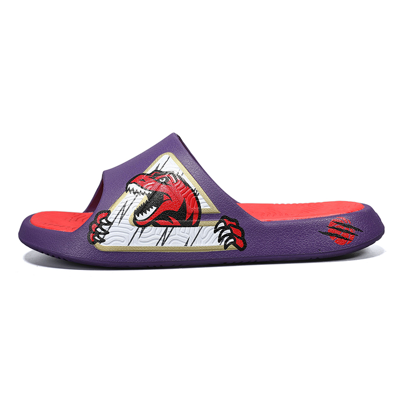 Амортизирующие износостойкие сандалии Extreme National Creativity Slide мужские цвета фуксии PEAK, Purple/Red 
Амортизирующие износостойкие сандалии Extreme National Creativity Slide мужские цвета фуксии PEAK, Purple/Red