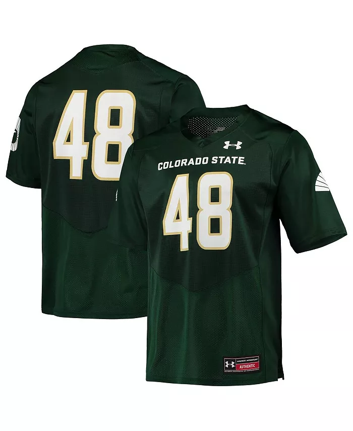 Мужская реплика футболки Colorado State Rams #48 в зеленом цвете Under Armour
Мужская реплика футболки Colorado State Rams #48 в зеленом цвете Under Armour