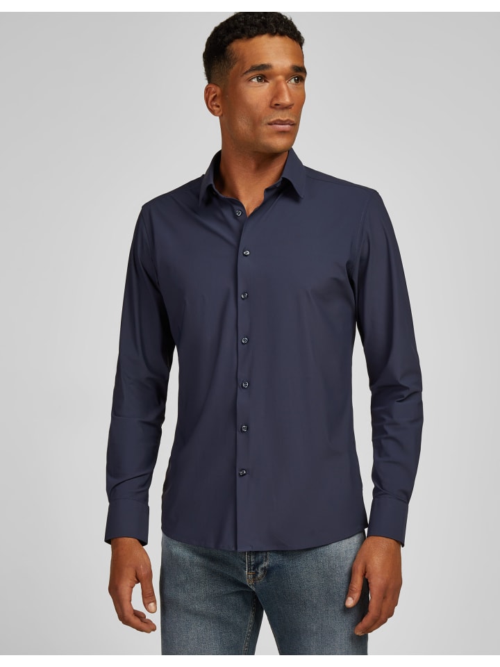 Рубашка темно-синего цвета HECHTER PARIS
Рубашка темно-синего цвета HECHTER PARIS