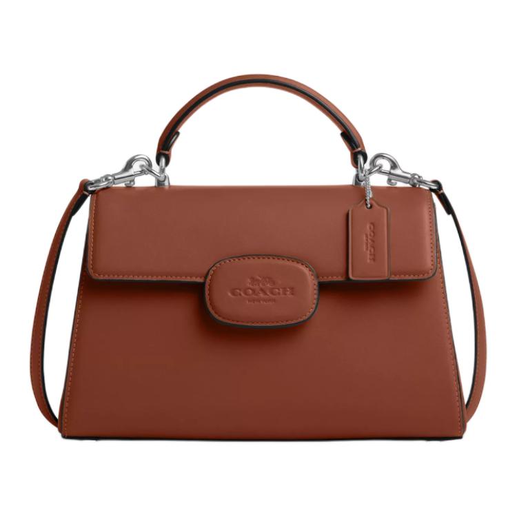 Элиза из выделанной телячьей кожи, наплечная сумка, через плечо, женская, красное дерево COACH
Элиза из выделанной телячьей кожи, наплечная сумка, через плечо, женская, красное дерево COACH