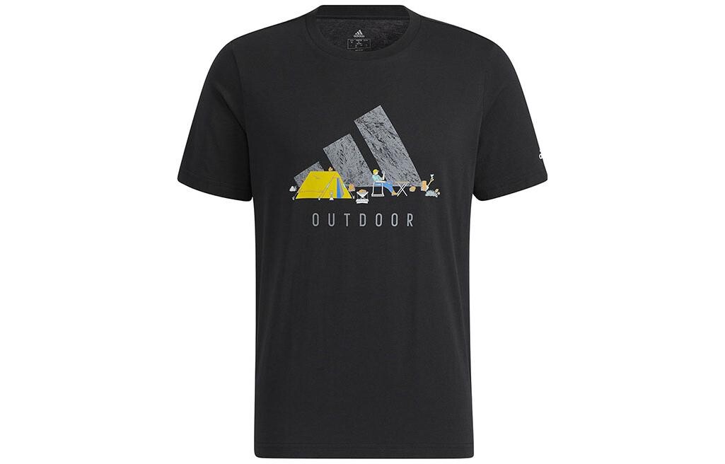 Футболка мужская черная Adidas, черный
Футболка мужская черная Adidas, черный