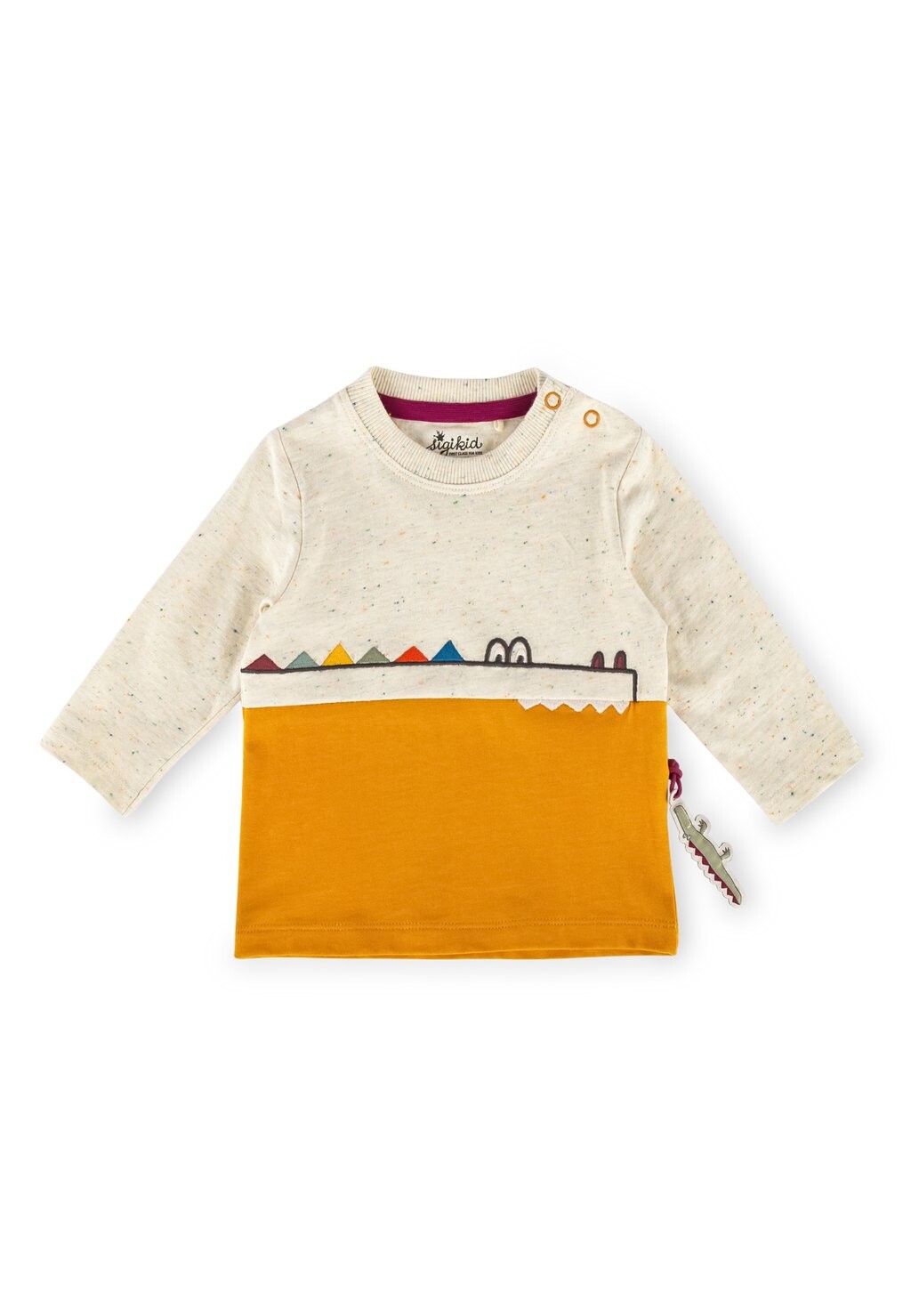 Рубашка с длинным рукавом HAPPY CROCODILE sigikid, цвет ecru bunt meliert senfgelb
Рубашка с длинным рукавом HAPPY CROCODILE sigikid, цвет ecru bunt meliert senfgelb