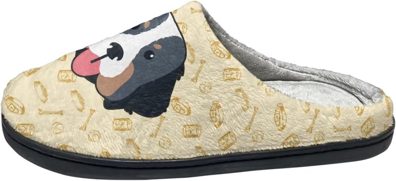 Домашние и тапочки для женщин, мужские удобные фланелевые теплые тапочки на плоской подошве, зимние домашние сабо Tofrimade, Cute Dog
Домашние и тапочки для женщин, мужские удобные фланелевые теплые тапочки на плоской подошве, зимние домашние сабо Tofrimade, Cute Dog