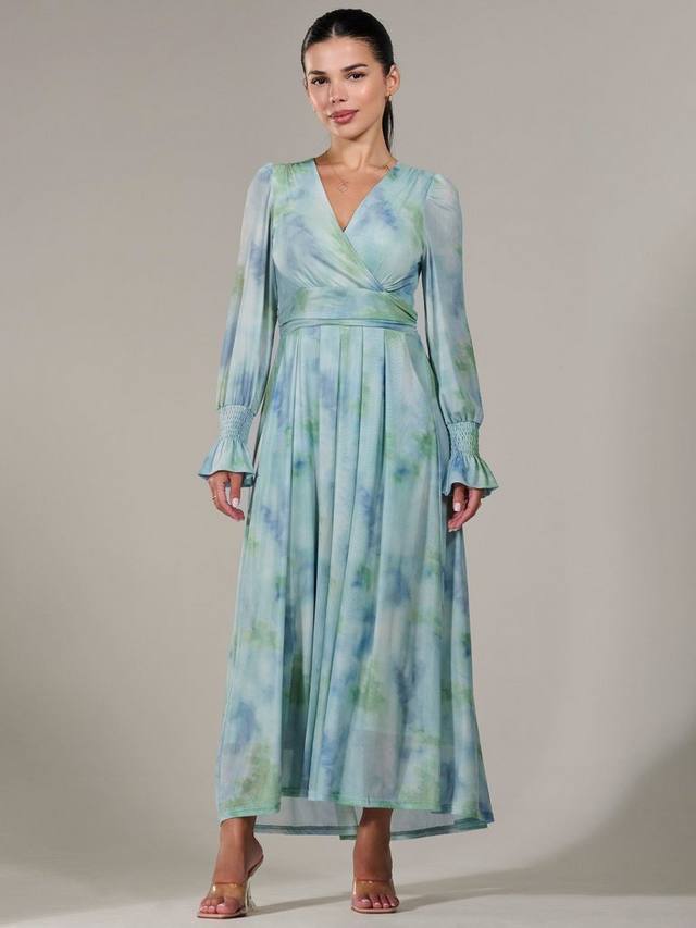 Миниатюрное платье макси из сетчатой ткани с завязками Jolie Moi, зеленый/разноцветный
Миниатюрное платье макси из сетчатой ткани с завязками Jolie Moi, зеленый/разноцветный