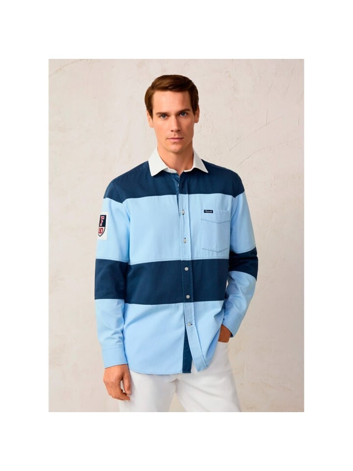 Рубашка Faconnable Hemd, синий
Рубашка Faconnable Hemd, синий