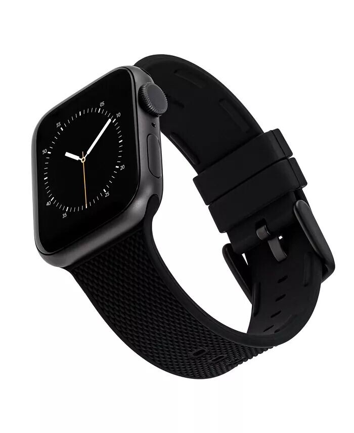 Черный тканый силиконовый ремешок, совместимый с Apple Watch 42/44/45/Ultra/Ultra 2 Withit, черный
Черный тканый силиконовый ремешок, совместимый с Apple Watch 42/44/45/Ultra/Ultra 2 Withit, черный