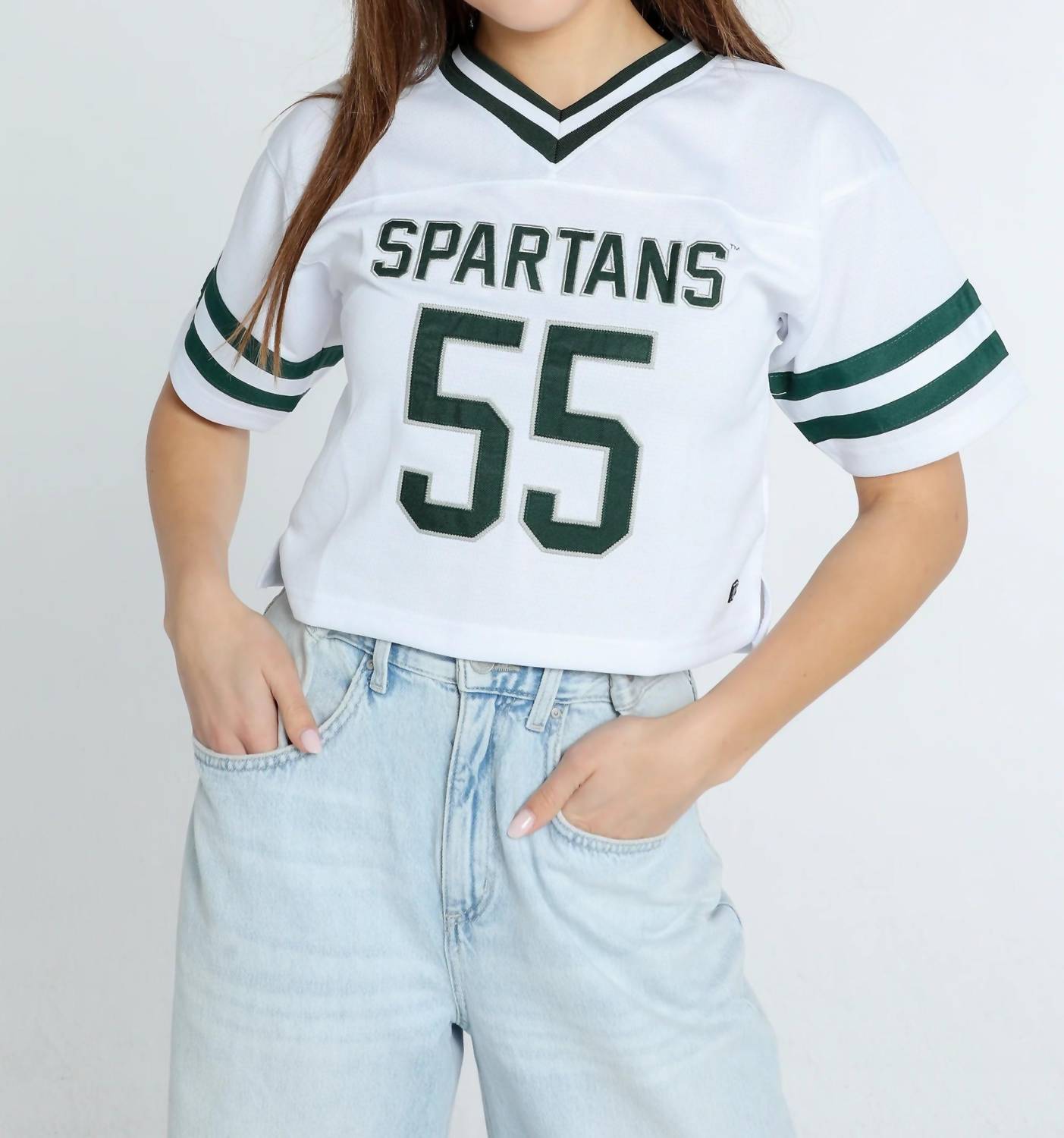 Футболка Мичиганского государственного футбольного клуба белого цвета Hype And Vice, белый
Футболка Мичиганского государственного футбольного клуба белого цвета Hype And Vice, белый