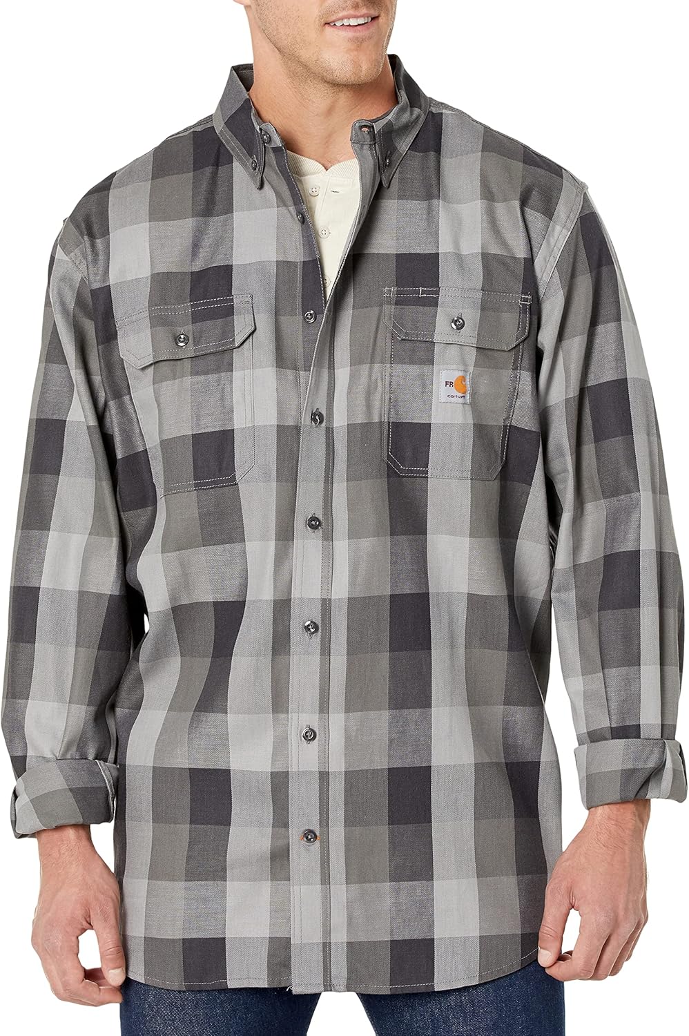 Рубашка Carhartt Men's 104507 Flame-Resistant Force Rugged Flex Loose, Steel
Рубашка Carhartt Men's 104507 Flame-Resistant Force Rugged Flex Loose, Steel