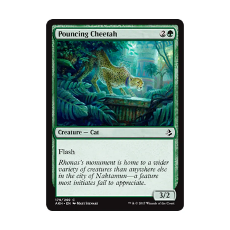 CCG Нападающий гепард (С), MTG - Amonkhet
CCG Нападающий гепард (С), MTG - Amonkhet