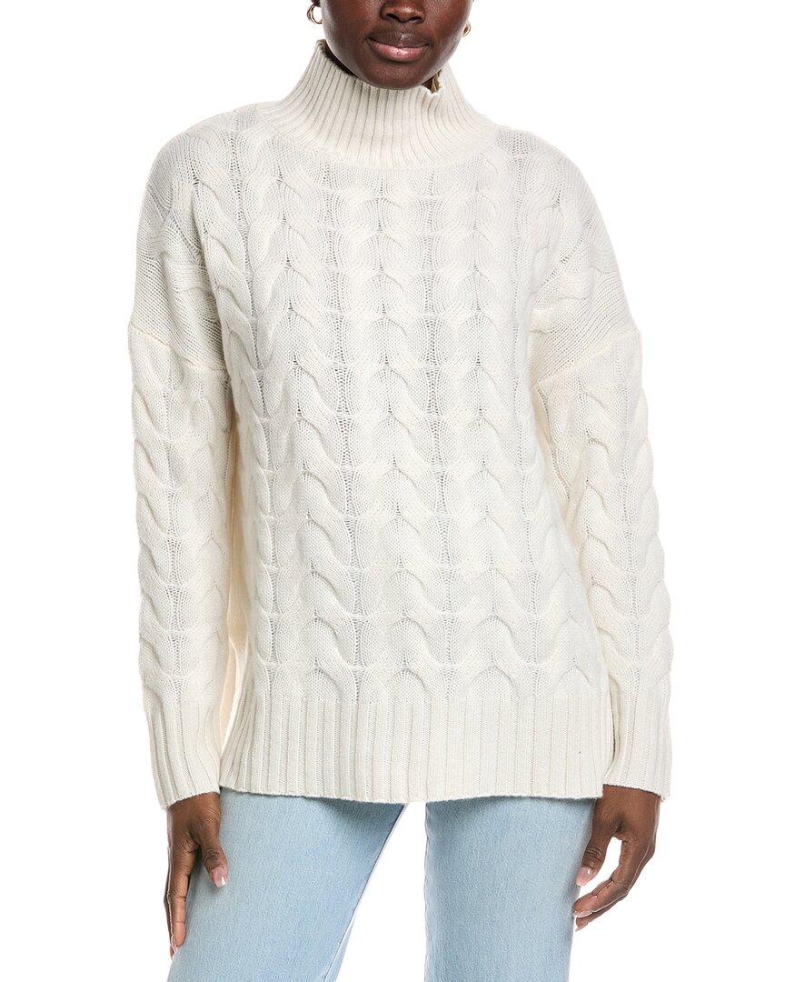 Форте Кашемир Люкс Косой Вязки Воротник-воронка Кашемировый Свитер Forte Cashmere, белый
Форте Кашемир Люкс Косой Вязки Воротник-воронка Кашемировый Свитер Forte Cashmere, белый