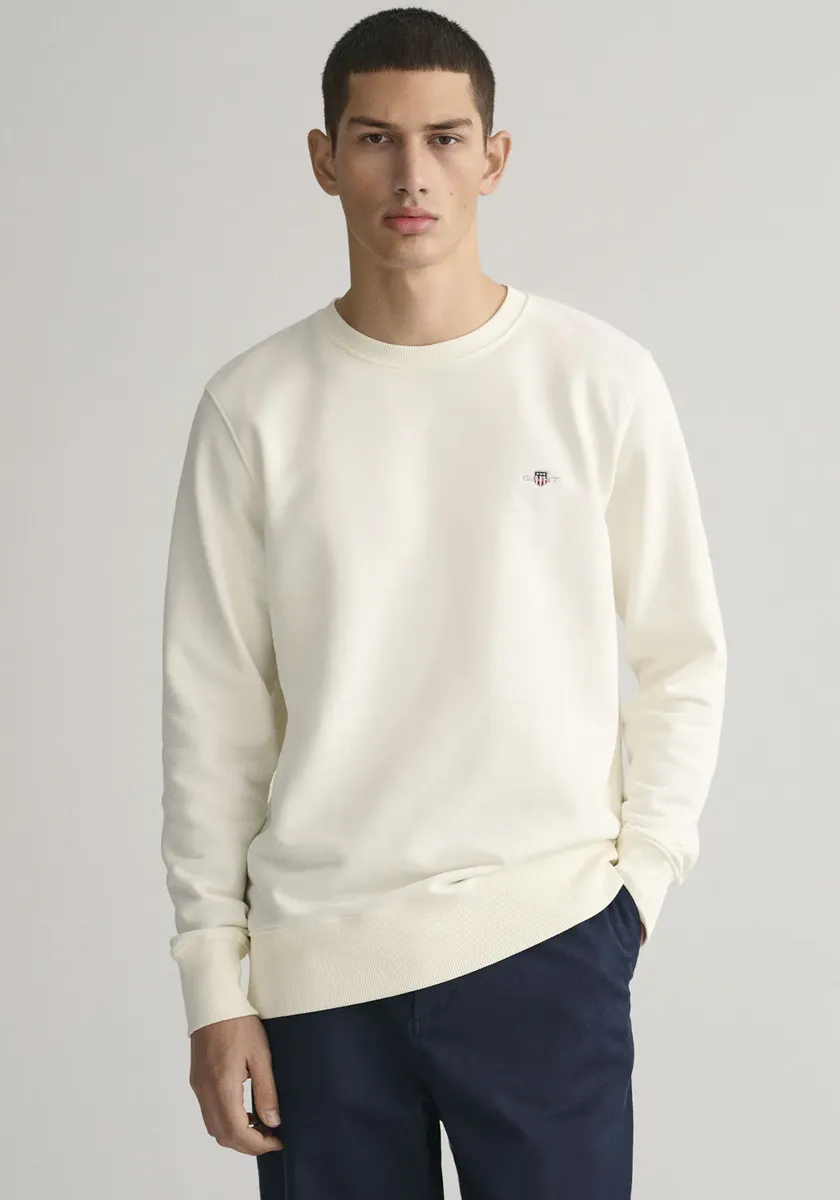 Толстовка Gant "REG SHIELD C-NECK SWEAT" с вышитым логотипом на груди, цвет Eggshell
Толстовка Gant "REG SHIELD C-NECK SWEAT" с вышитым логотипом на груди, цвет Eggshell