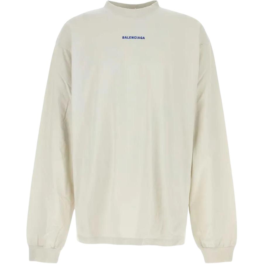 Хлопковый худи с длинным рукавом Balenciaga, Ecru
Хлопковый худи с длинным рукавом Balenciaga, Ecru