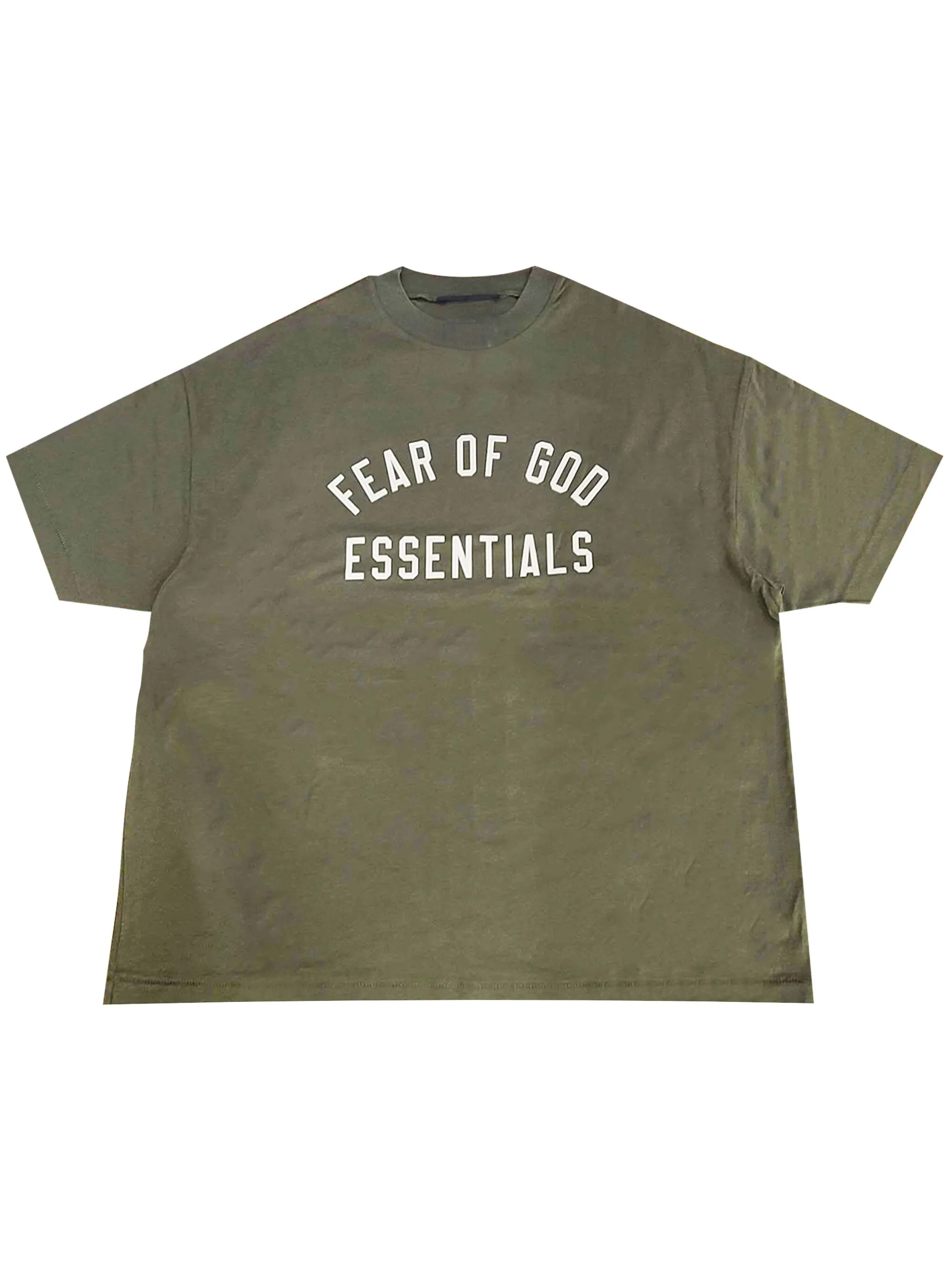 Футболка с логотипом Fear Of God Essentials, зеленый
Футболка с логотипом Fear Of God Essentials, зеленый