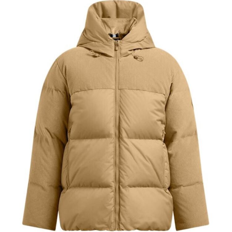 Пуховик женский верблюжий коричневый Under Armour
Пуховик женский верблюжий коричневый Under Armour